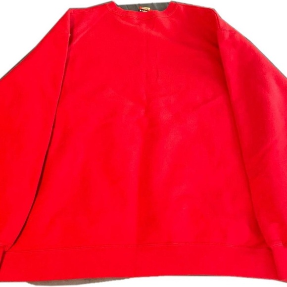 VINTAGE VTG Red YMCA Long Sleeve Hanes Sweatshirt Men L/XL - Picture 2 of 3